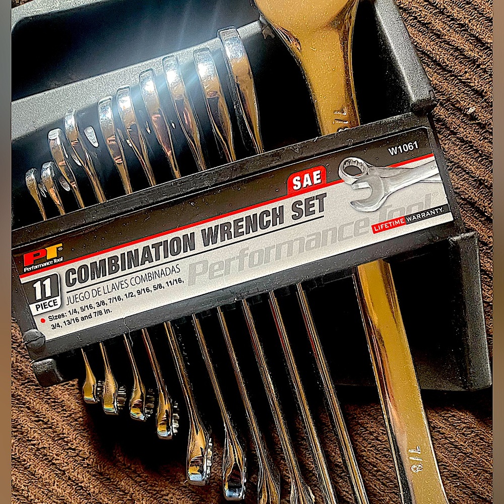 BRAND NEW ~ SAE PC COMBINATION WRENCH SET